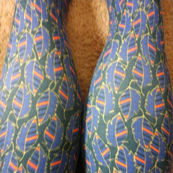 LuLaRoe Leggings candy popsicles macaroon feathers - Picture 6 of 8